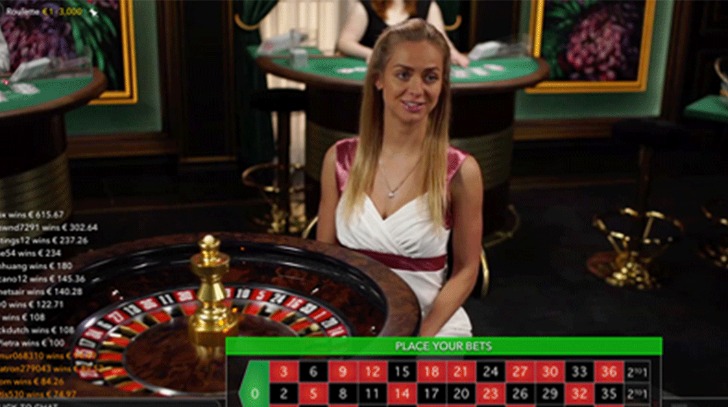 online casino live roulette